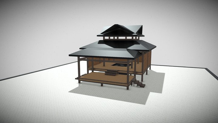 Zen Pavilion 3D Model