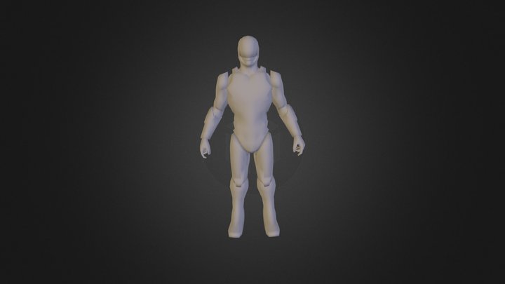 Robo Cop 3D Model