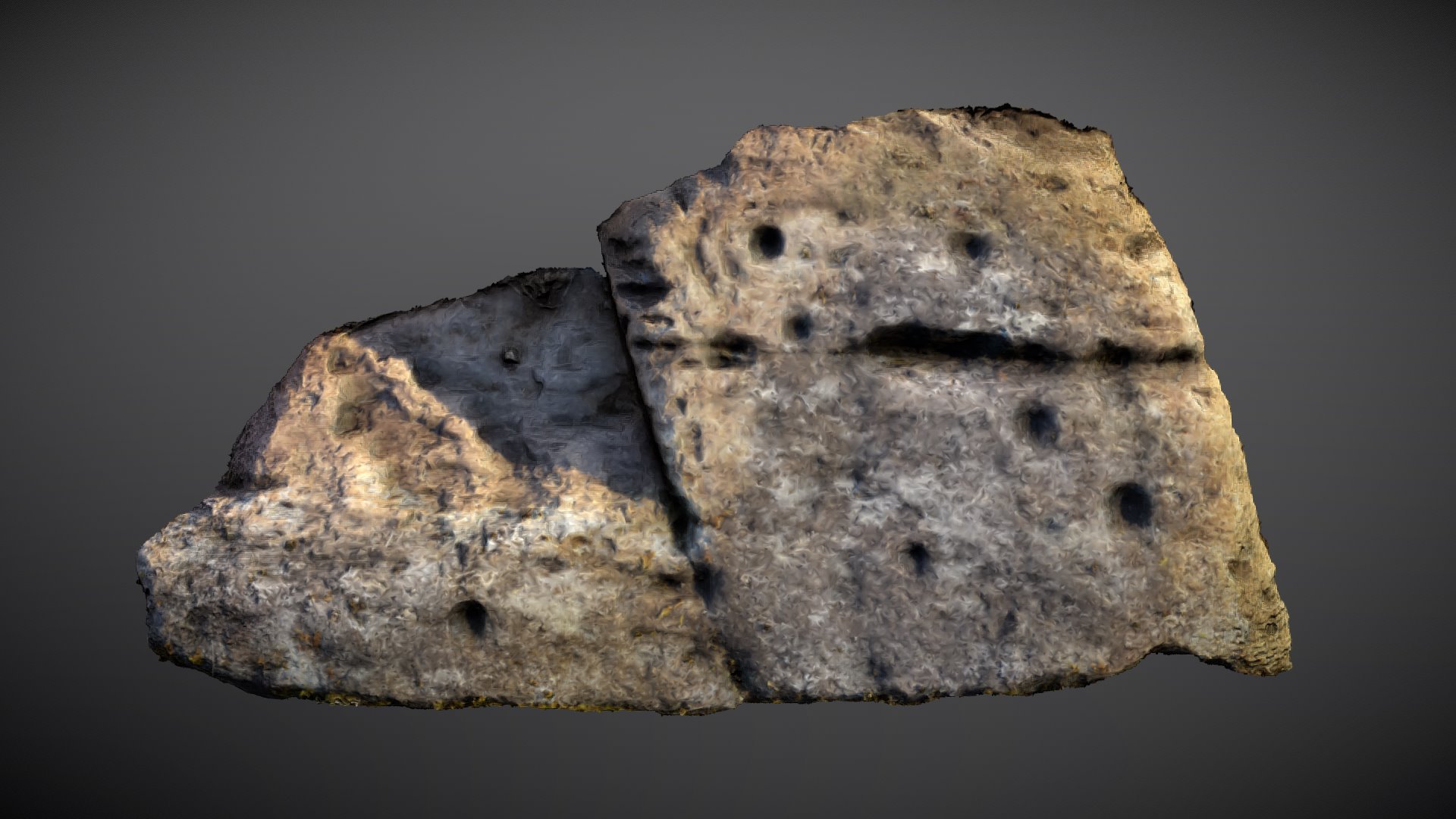 Balrnaboard, Panel 4 - Cup & Ring Marked Rock