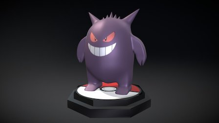 Gengar 3D 3D Model