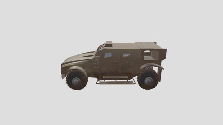 OshKosh M-ATV final 3D Model