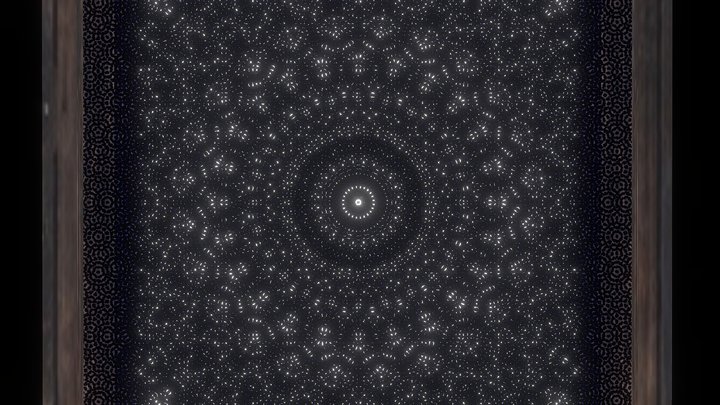 Mandala Dsde Efecto Radial C F 3D Model