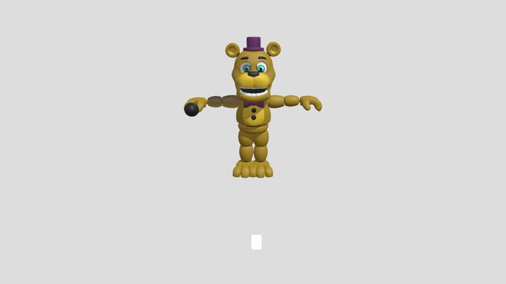 Adventure_ Fredbear 3D Model