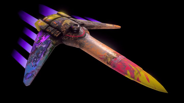 Traveller - Pirates of Drinax - Harrier Livery 3D Model
