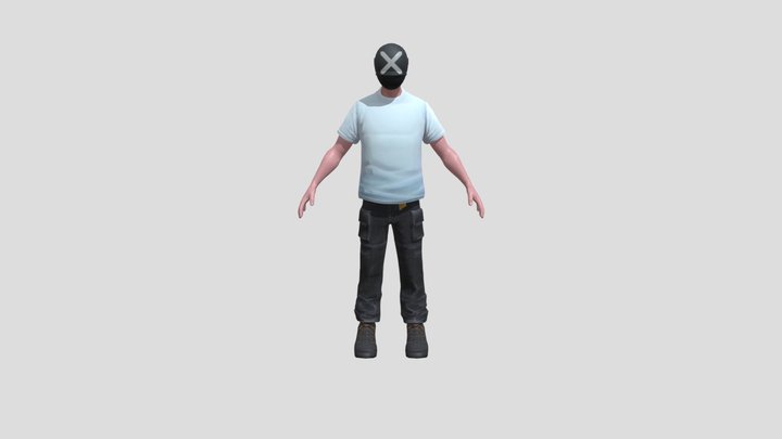 Ready player me xboy 3D Model