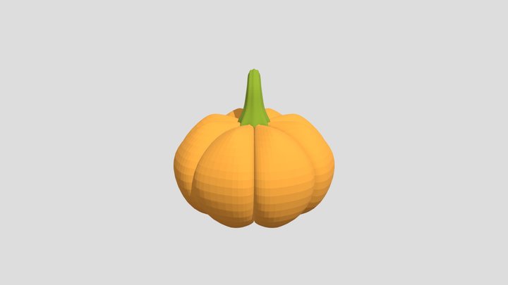 Pumpkin 3D Model