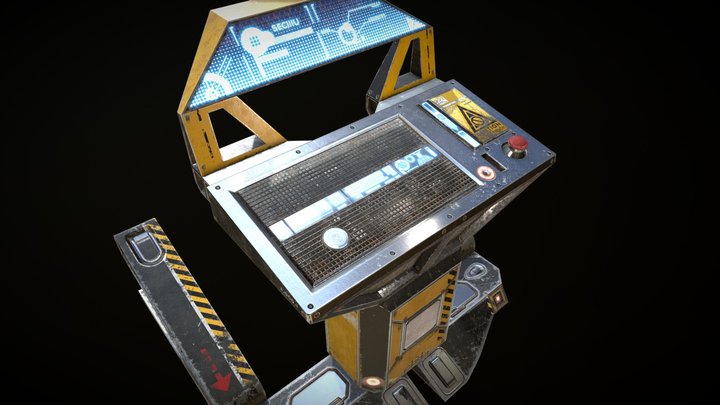 Console Unit - SECIIIU 4 3D Model
