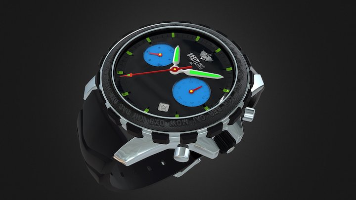 Watch design 3D Model