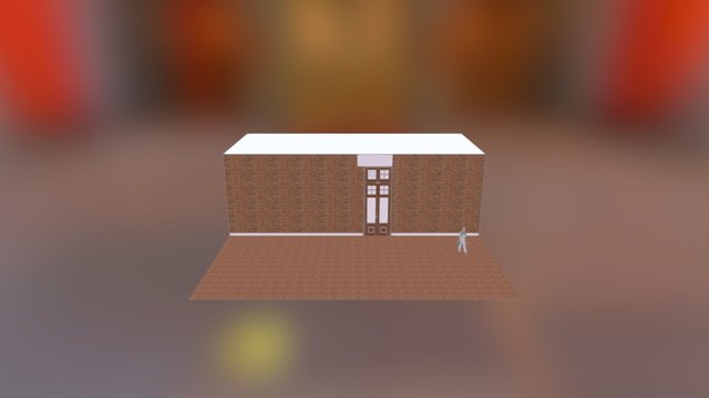 3035290903_Door_Room155-159 3D Model