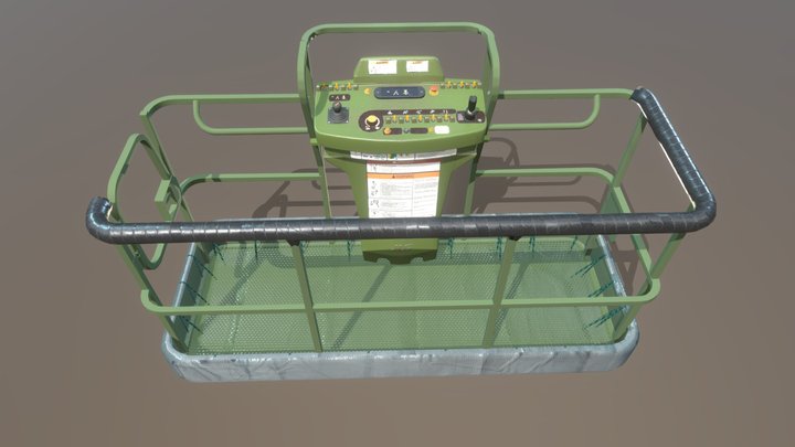 JLG Crane Controller 3D Model