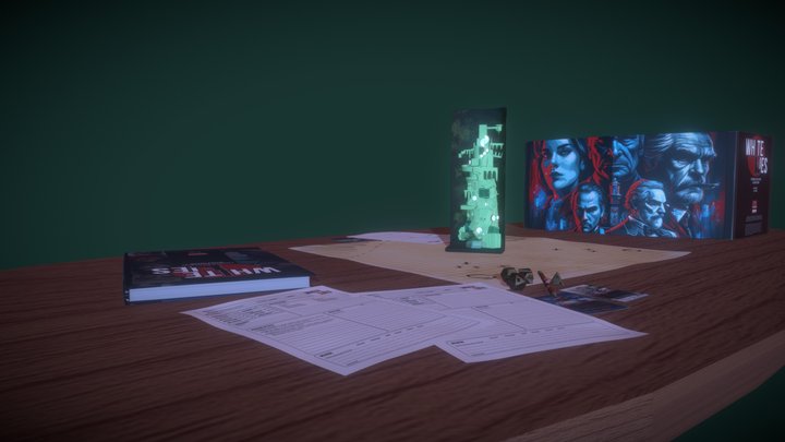 White Lies RPG 2 Fast 2 Spoop WIP 3D Model