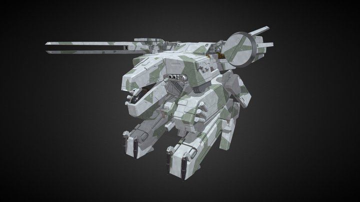 Metal Gear Rex 3D Model