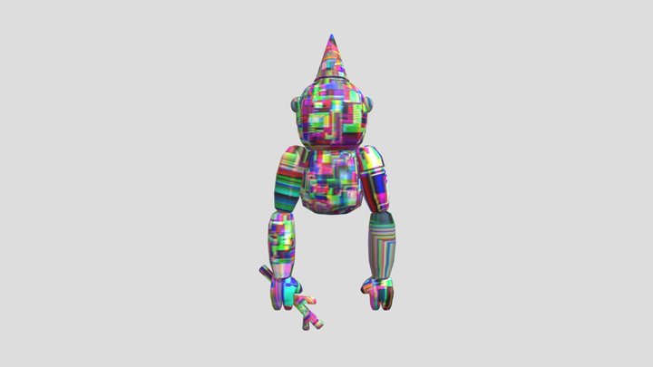 glitch toy 3D Model