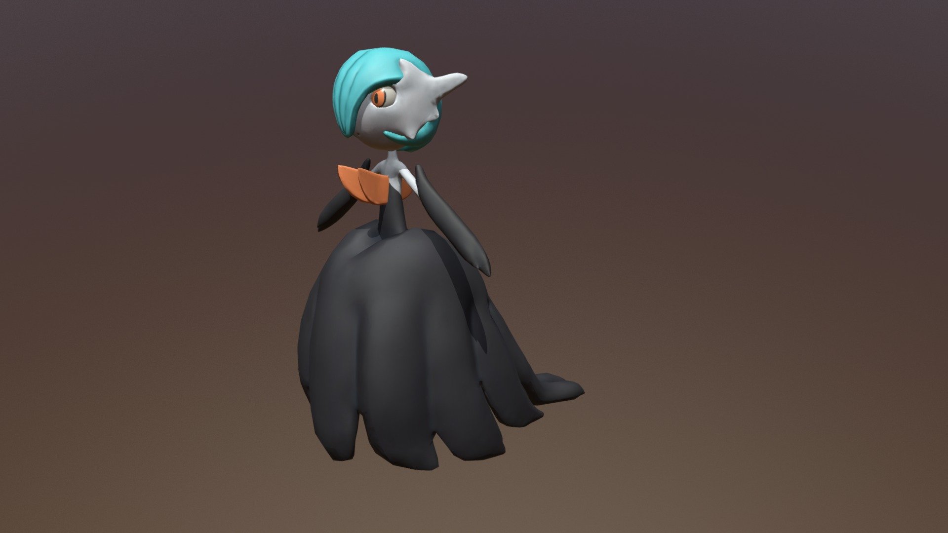 Pokemon Gardevoir 3D model 3D printable