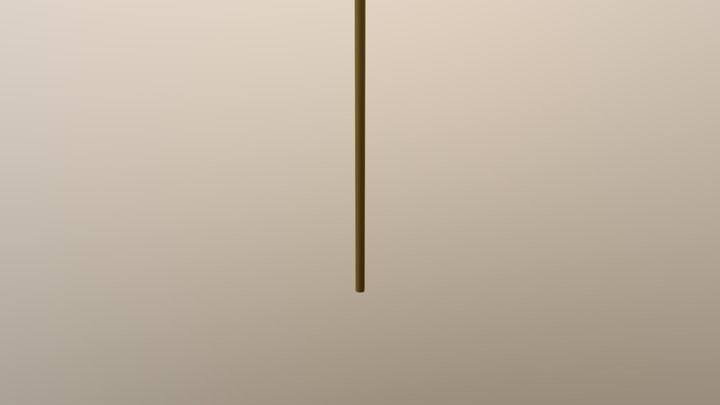 Staff of Midas 3D Model