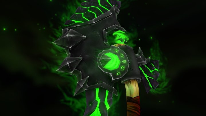 The Unforgiven: Wrath of the Legion - WoW Weapon 3D Model