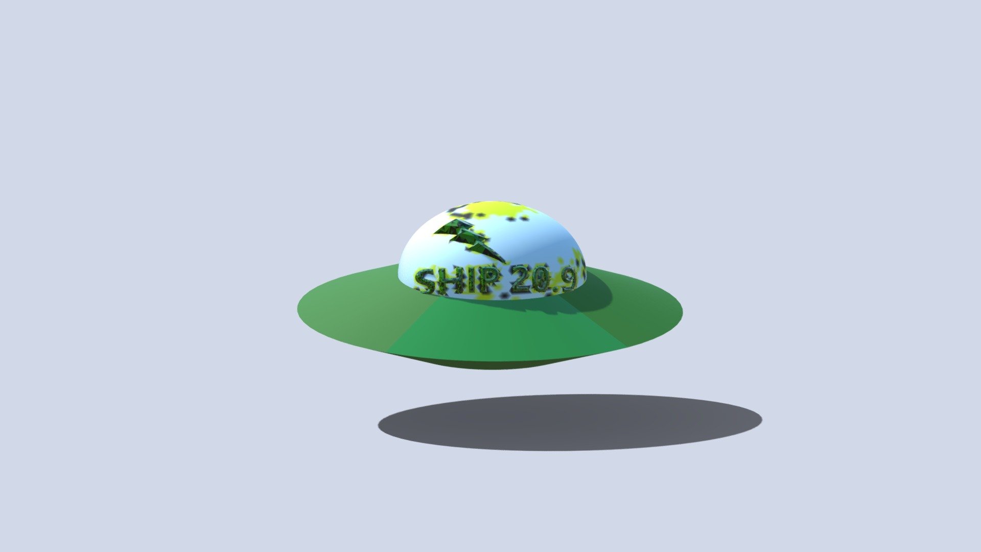 Space Ship — Sketchfab embed 3D viewer