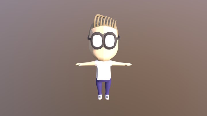 Chibi Zwaan 3D Model