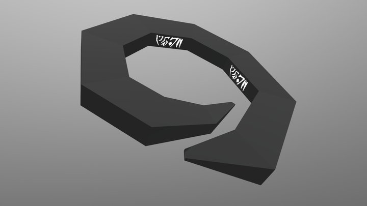 Ring of Dovah 3D Model