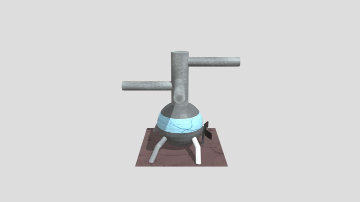 teletransportador esférico 3D Model