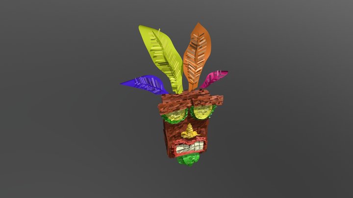 Aku Aku 3D Model