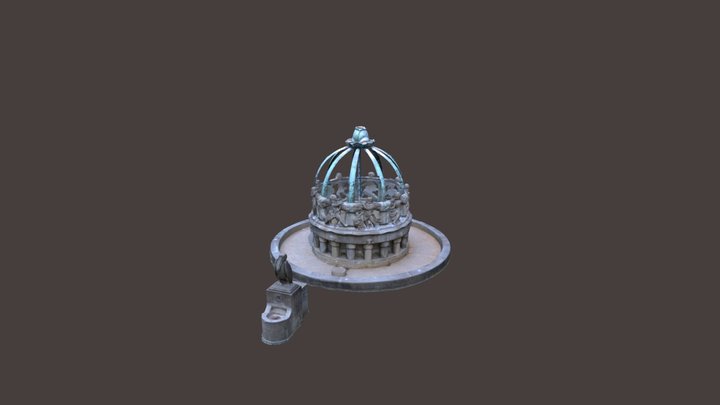 Krautkopfbrunnen 3D Model