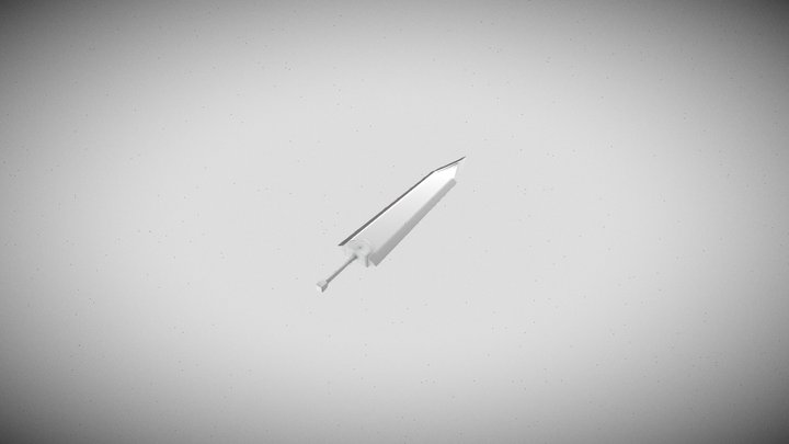 Dragonslayer Greatsword 3D Model