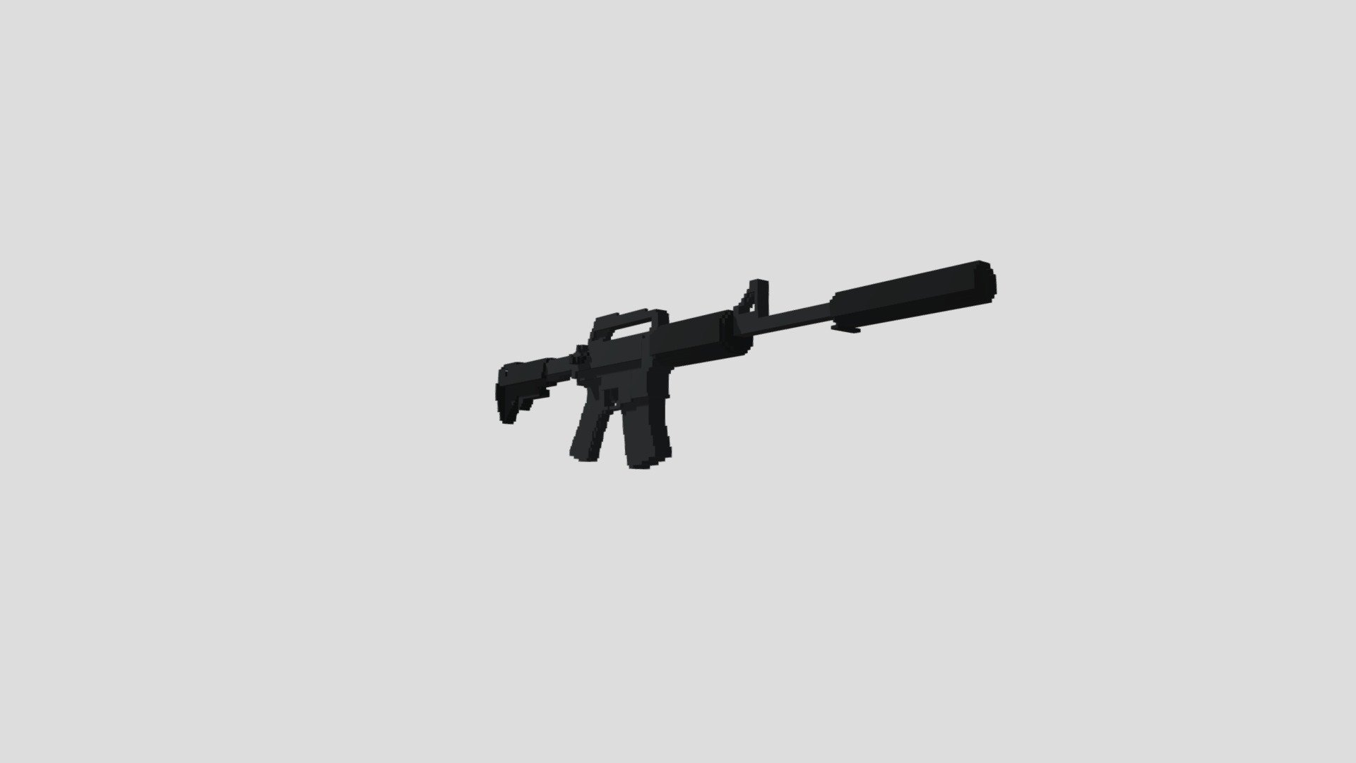 M4A1-S (rework) - 3D model by VorteXtaC [0921928] - Sketchfab