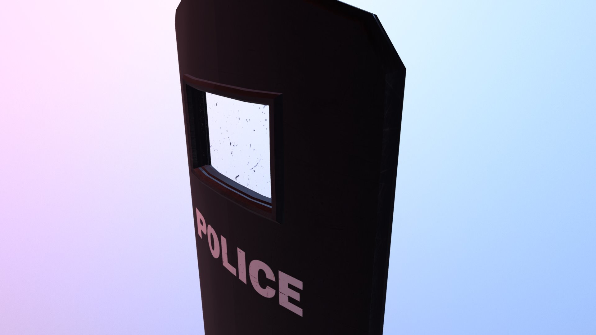RIOT SHIELD - 3D model by zogorman [0921e9b] - Sketchfab