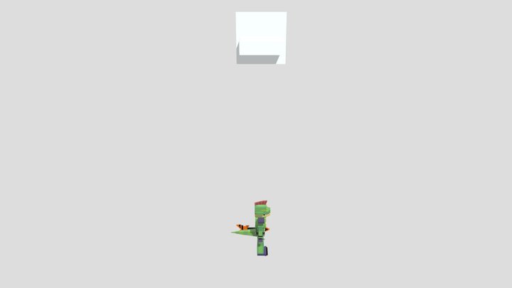 Montomery Gator 3D Model