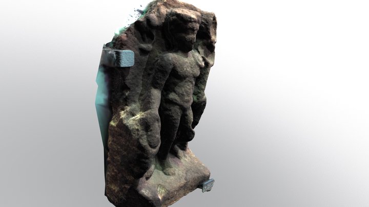 Roman statue of Mercury, Newcastle UK 3D Model