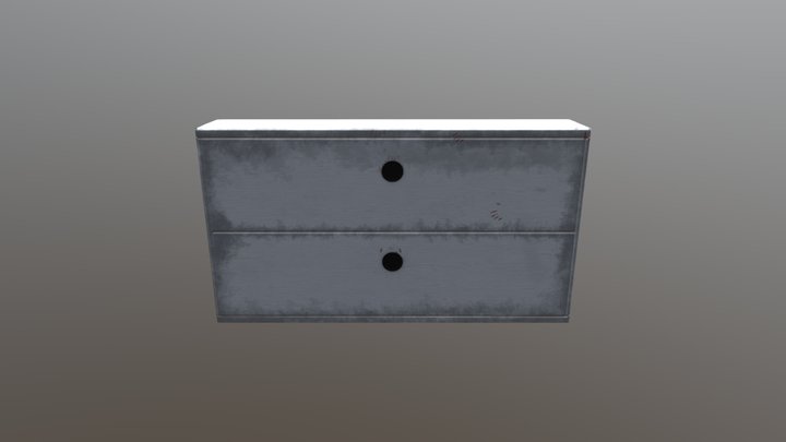 old caninet 3D Model
