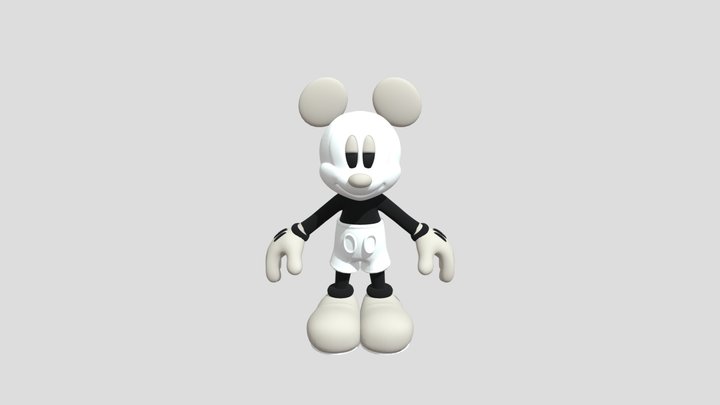 weird mickey 3D Model