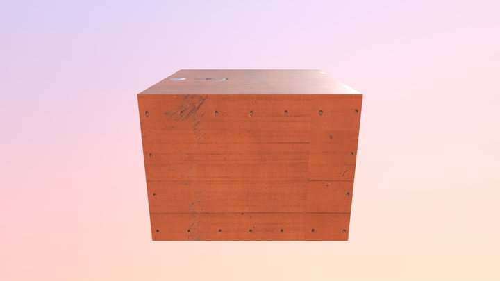 Crate2 3D Model