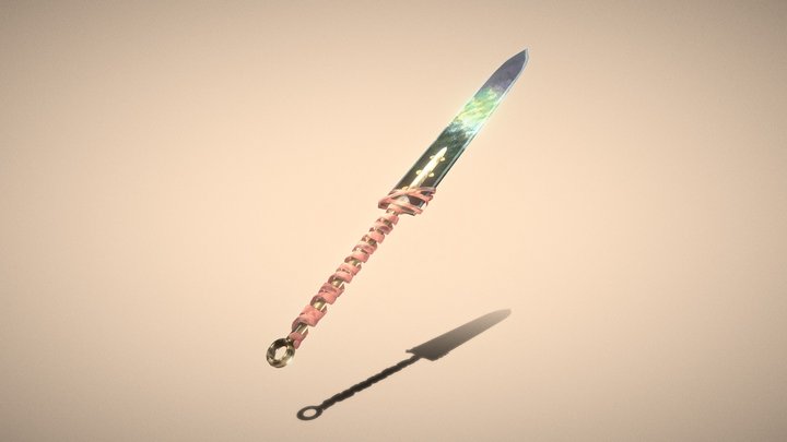 Silicon Carbide Greatsword 3D Model