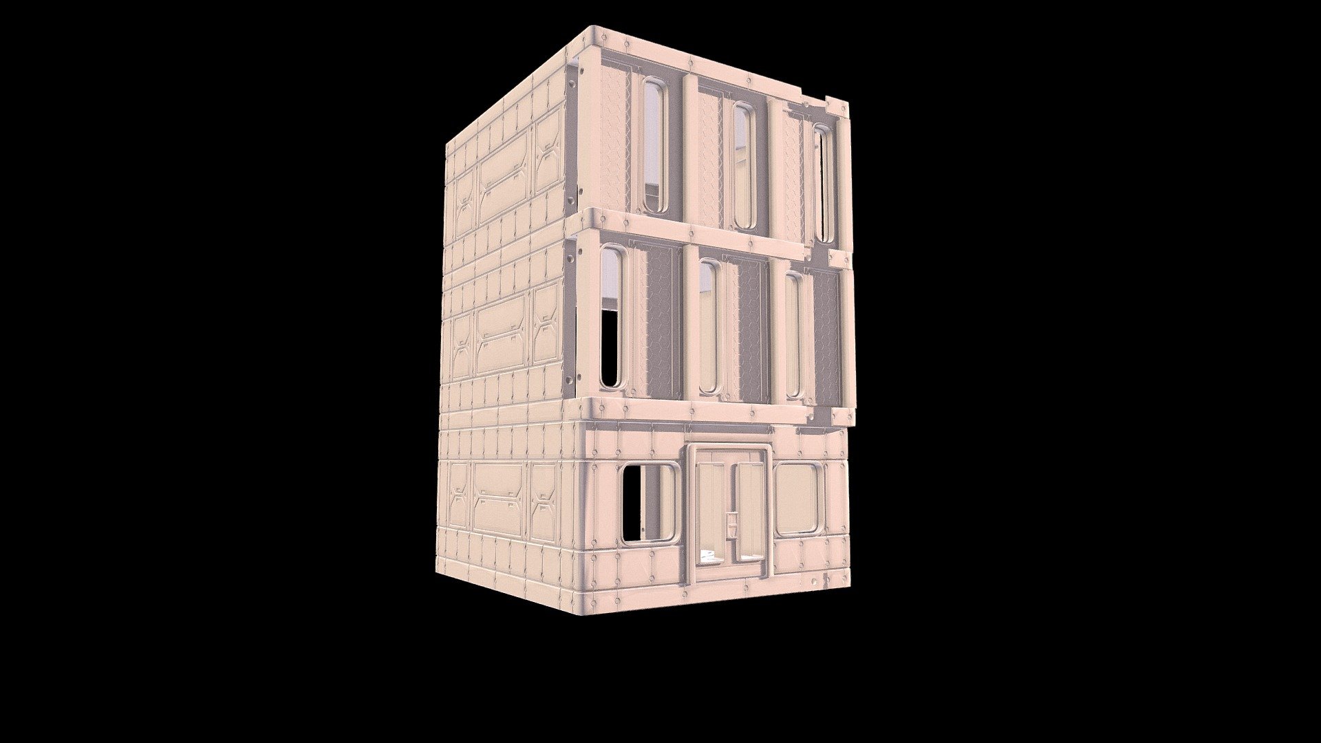 Sci-fi building 28/32mm wargames