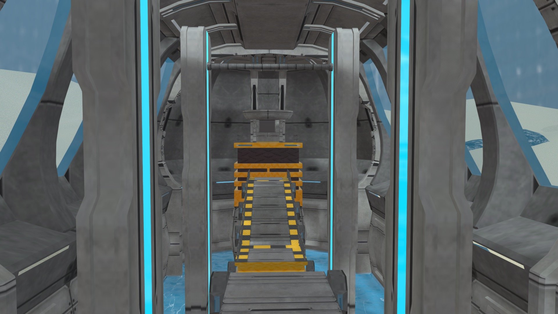 sonic-rangers-cyber-reality-4-5-ocean-facility - Download Free 3D model ...