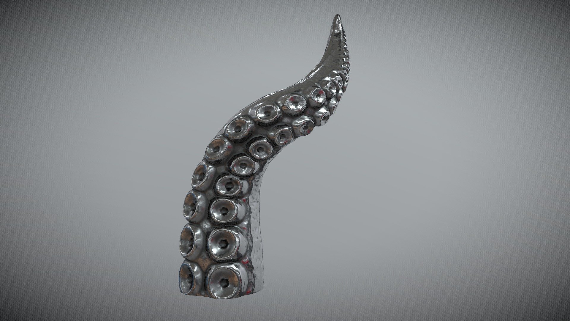 Tentacle - Download Free 3D model by Alessandro Zanetti