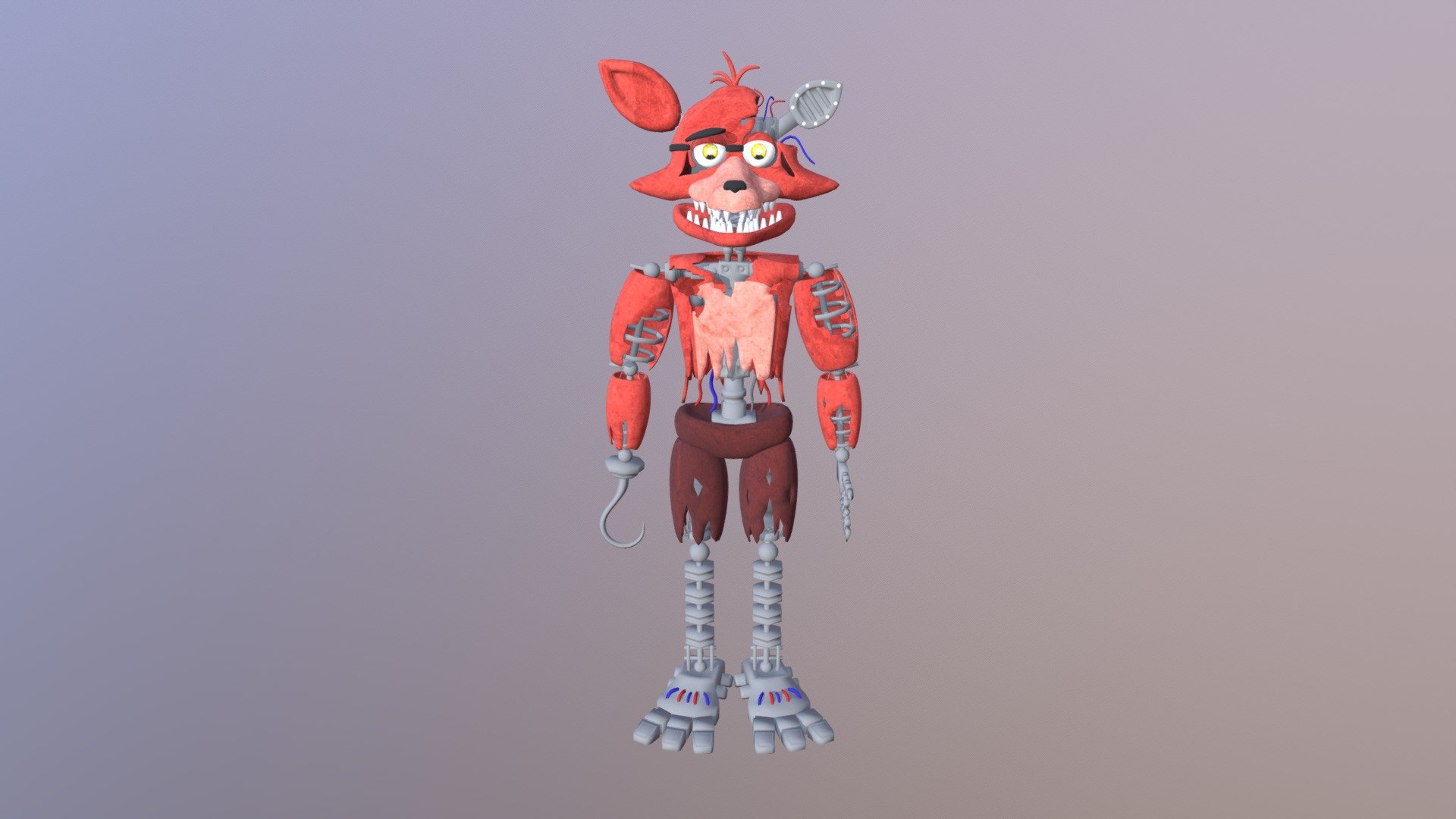 Withered Foxy (--Fixed--) FNaF 2