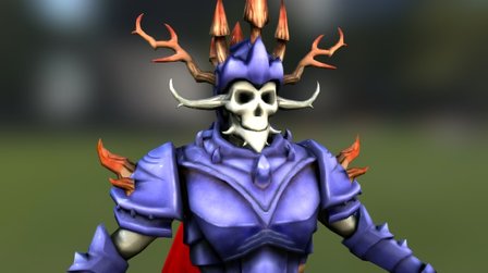 3D_character_骷髏騎士 3D Model