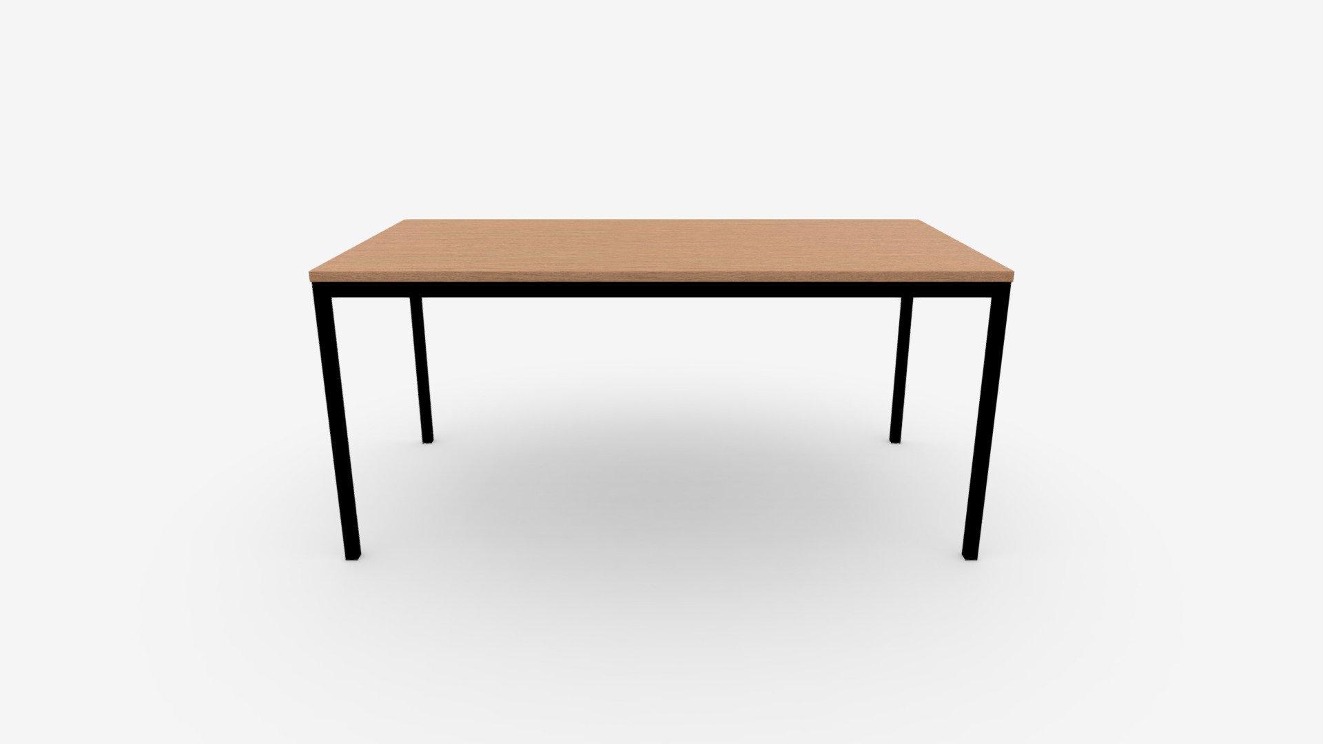 200844-MESA DE COMEDOR SEAFORD 160x80x74CM MELA — Sketchfab embed 3D viewer