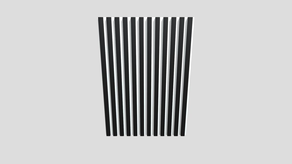 Procedural Wooden Wall Panel
