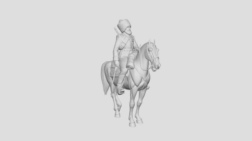 Cossack of the 1st Chipinsky Regiment, 1909–1917