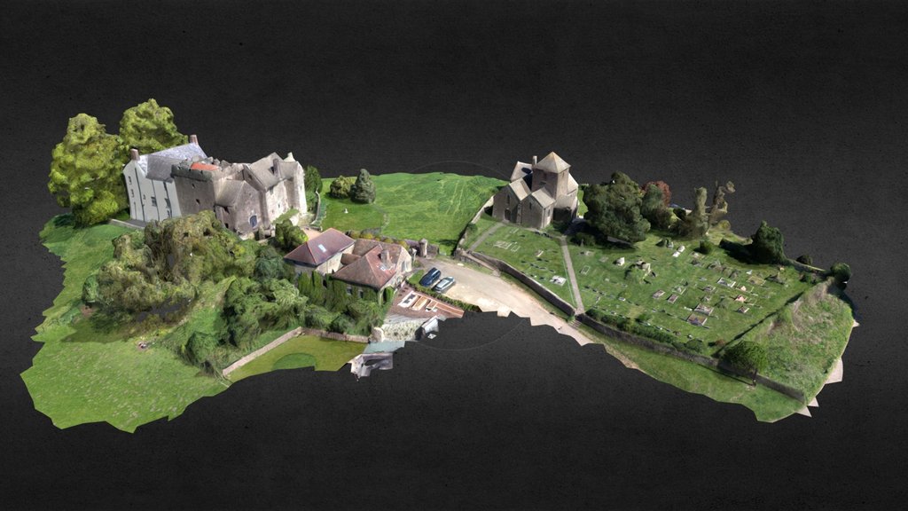 Penhow Castle and St John The Baptist Church
