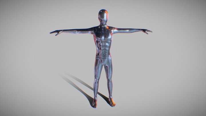 Manequin Avatar - T pose 3D Model