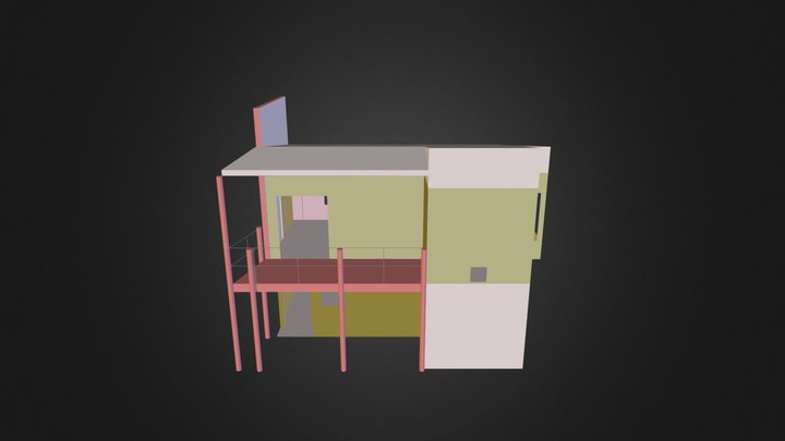 Micro House, Conpact2 3D Model