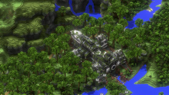 Sci_Fi Base 3D Model