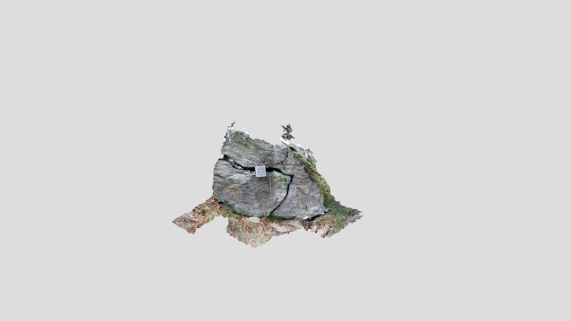 3D scan of Trollstenen