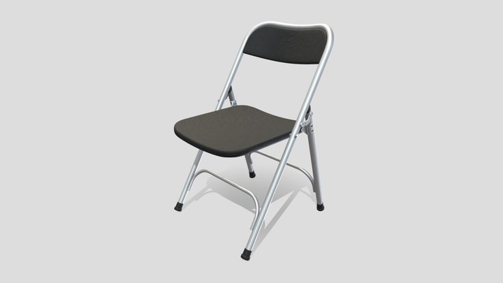 Folding Chair 3D Model