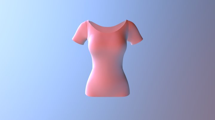 Female Top 3D Model